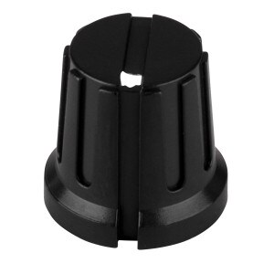 Small Phenolic Guitar / Amplifier Knob 0.61" - Black